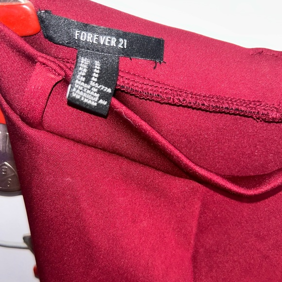Forever 21 Red Mini Skirt - Picture 2 of 2